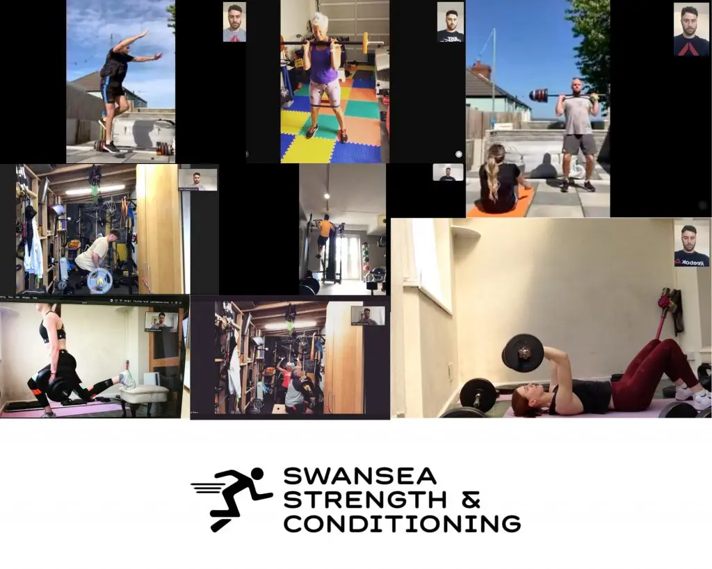 Online Personal Trainer Swansea Live Streaming Sessions with Clients