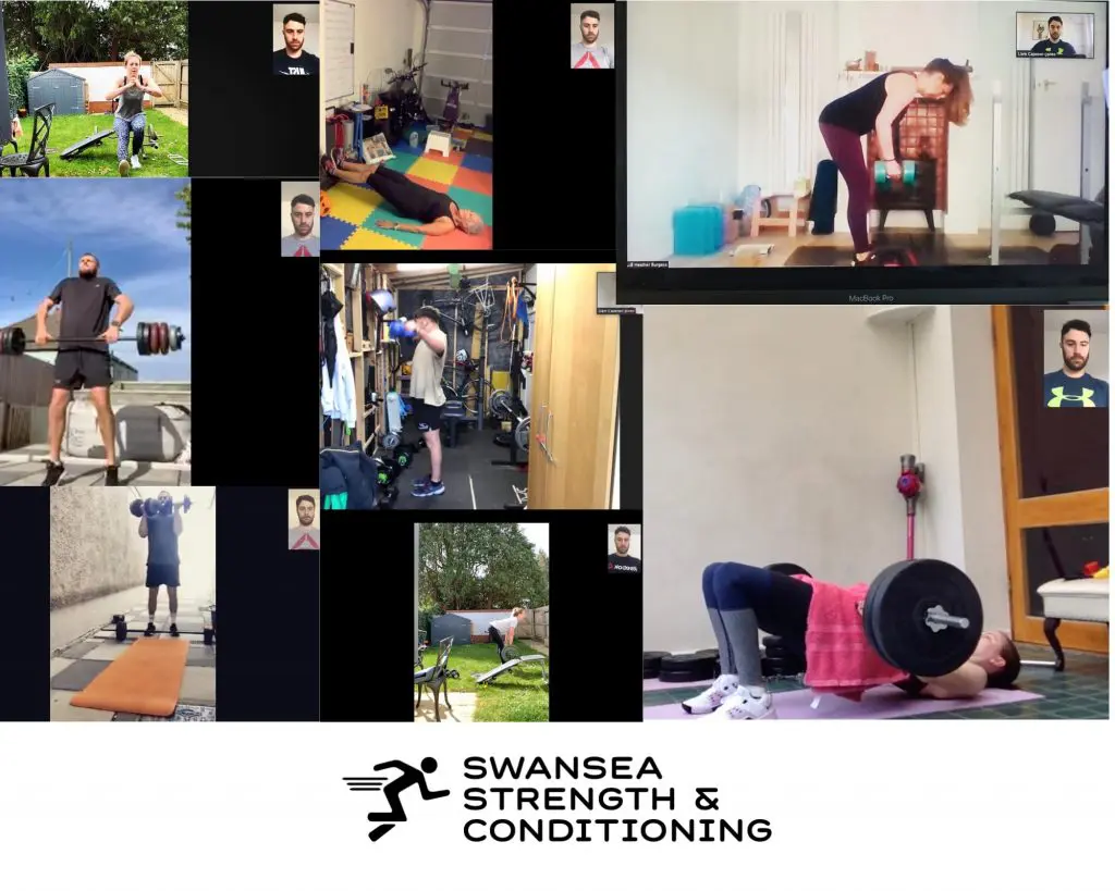 Personal Trainer Swansea delivering Specialist live online 1-1 sessions